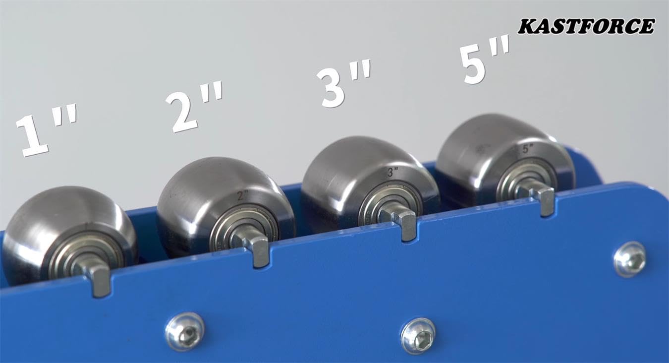 Professionelles Tischrad 30,5 cm 305 mm Hals Baustahl 5 Schneideisen