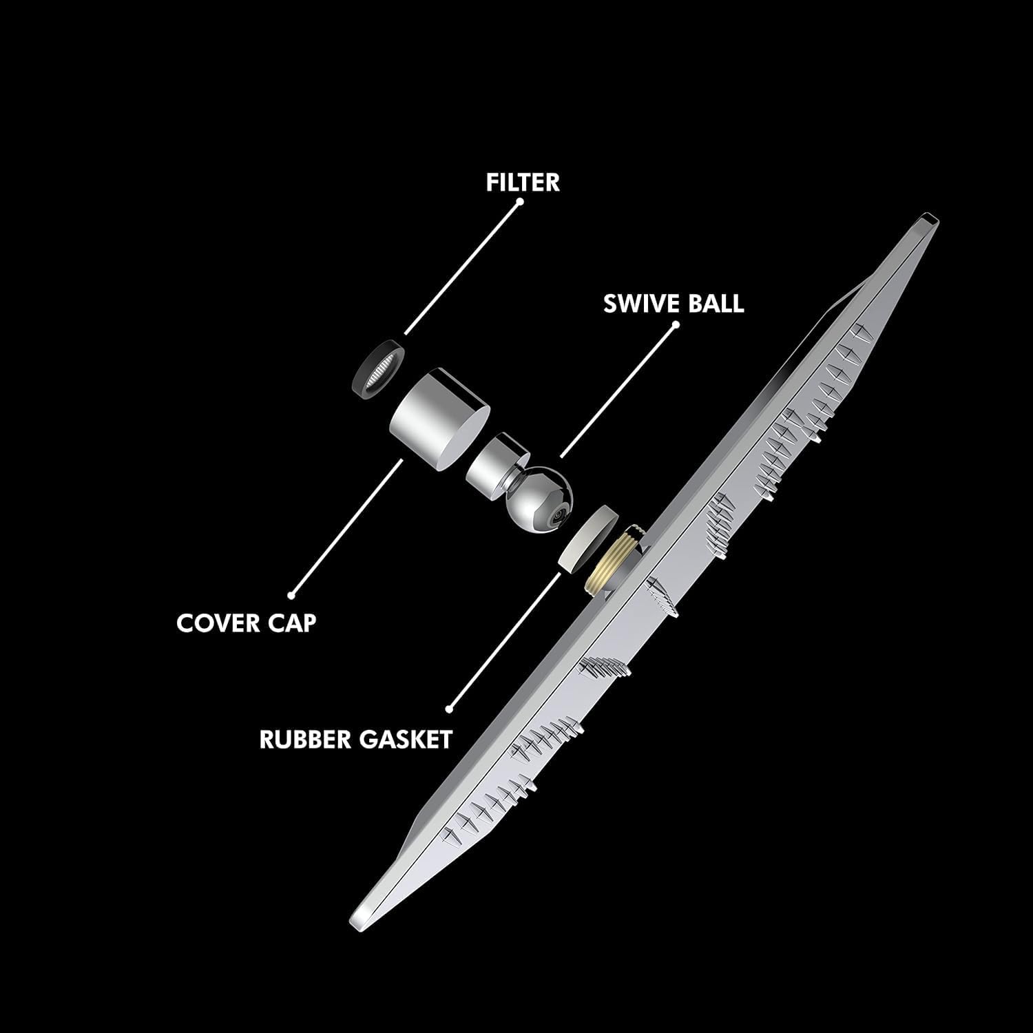 RN SS Aston Ultra Slim Shower