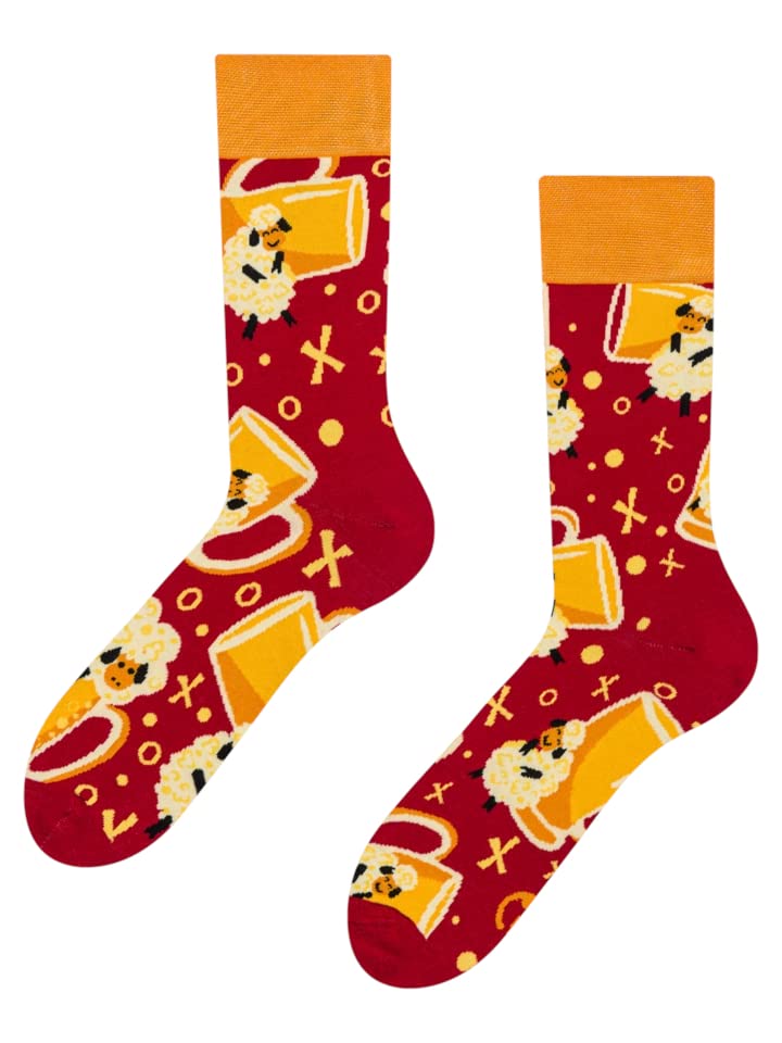 Dedoles Calzini Unisex Donna Uomo & Bambini Calze Cotone con tanti Design divertenti Calcio Bicicletta Piante Cavalli Regalo sinistra destra diversi