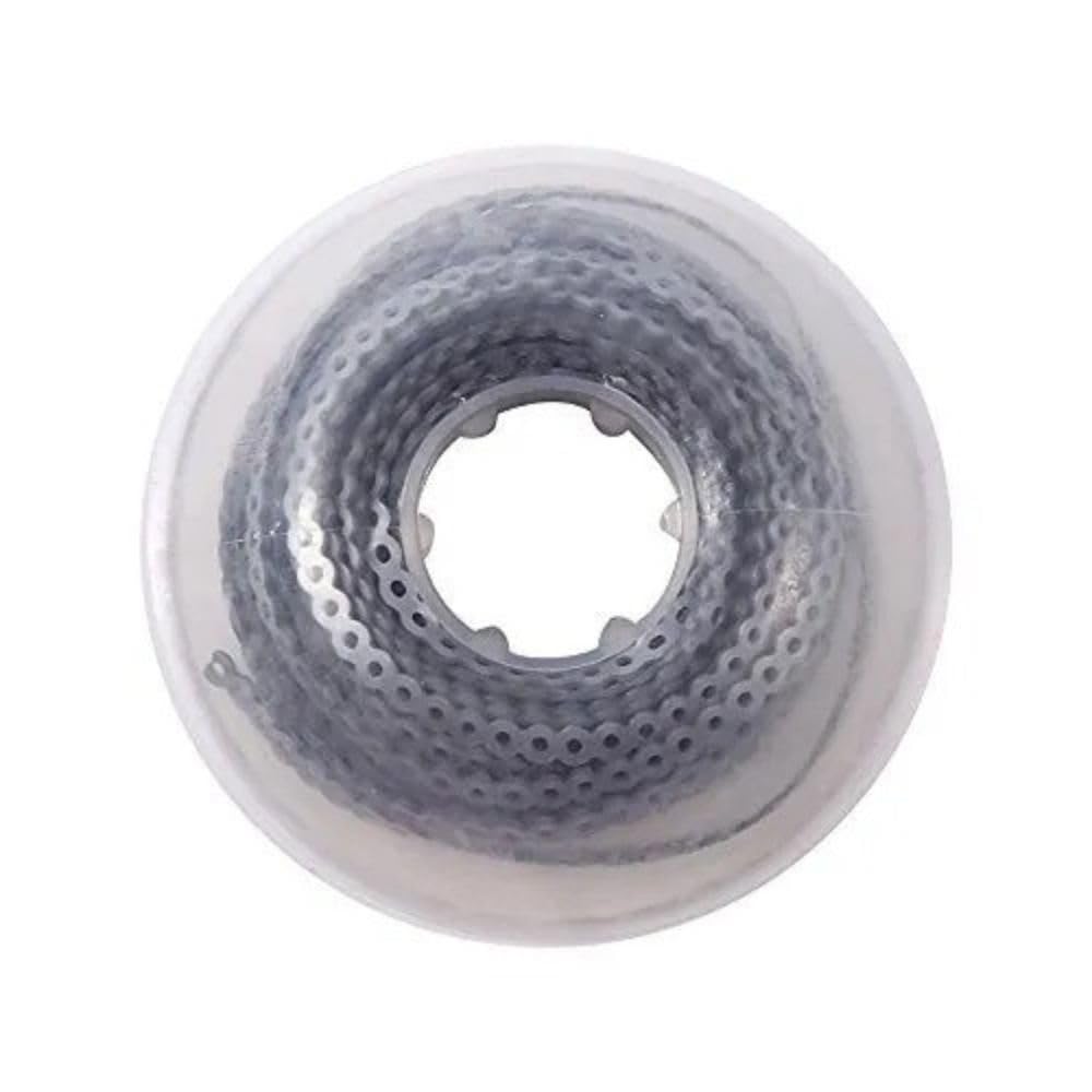 InstruDent E-Chain – Grey, Continuous | Latex-Free Orthodontic Power Chain | Medical-Grade Material | High Tear Strength