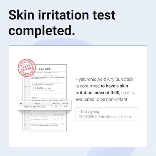 ISNTREE Hyaluronic Acid Airy Sun Stick - Sonnencreme ideal für unterwegs - Sunscreen SPF/LSF 50+