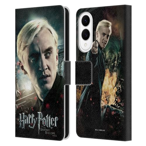 Étui en cuir Draco Malfoy Harry Potter pour Samsung Galaxy S25 Edge