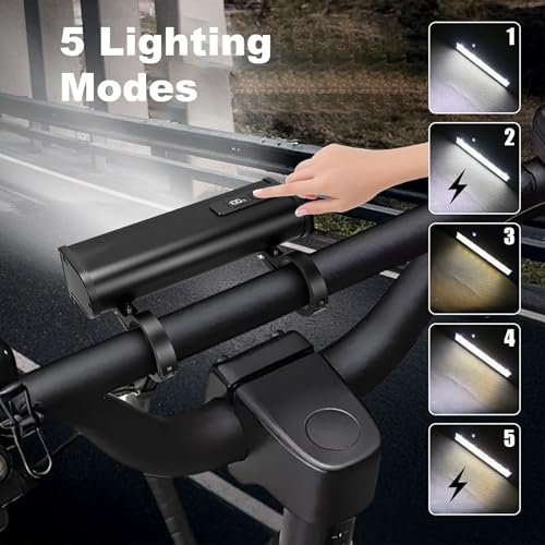 Lampe de vélo rechargeable pour rouler de nuit sans craindre la panne