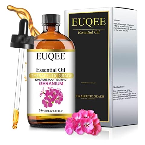 EUQEE Aceites Esenciales de Geranio 118ml Cover