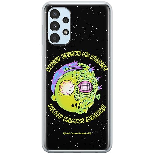 ERT GROUP mobile phone case for Samsung A13 4G original and officially Licensed Rick and Morty pattern Rick & Morty 010 optimally adapted to the shape of the mobile phone, case made of TPU