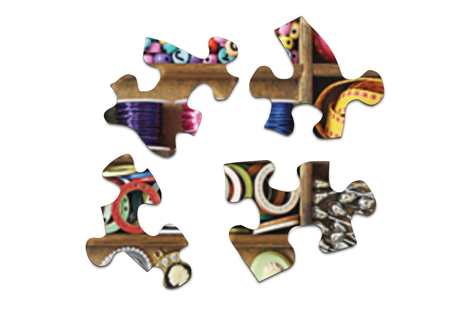 Amazon.co.jp: Springbok's 500ピース ジグソーパズル 裁縫箱 マルチ