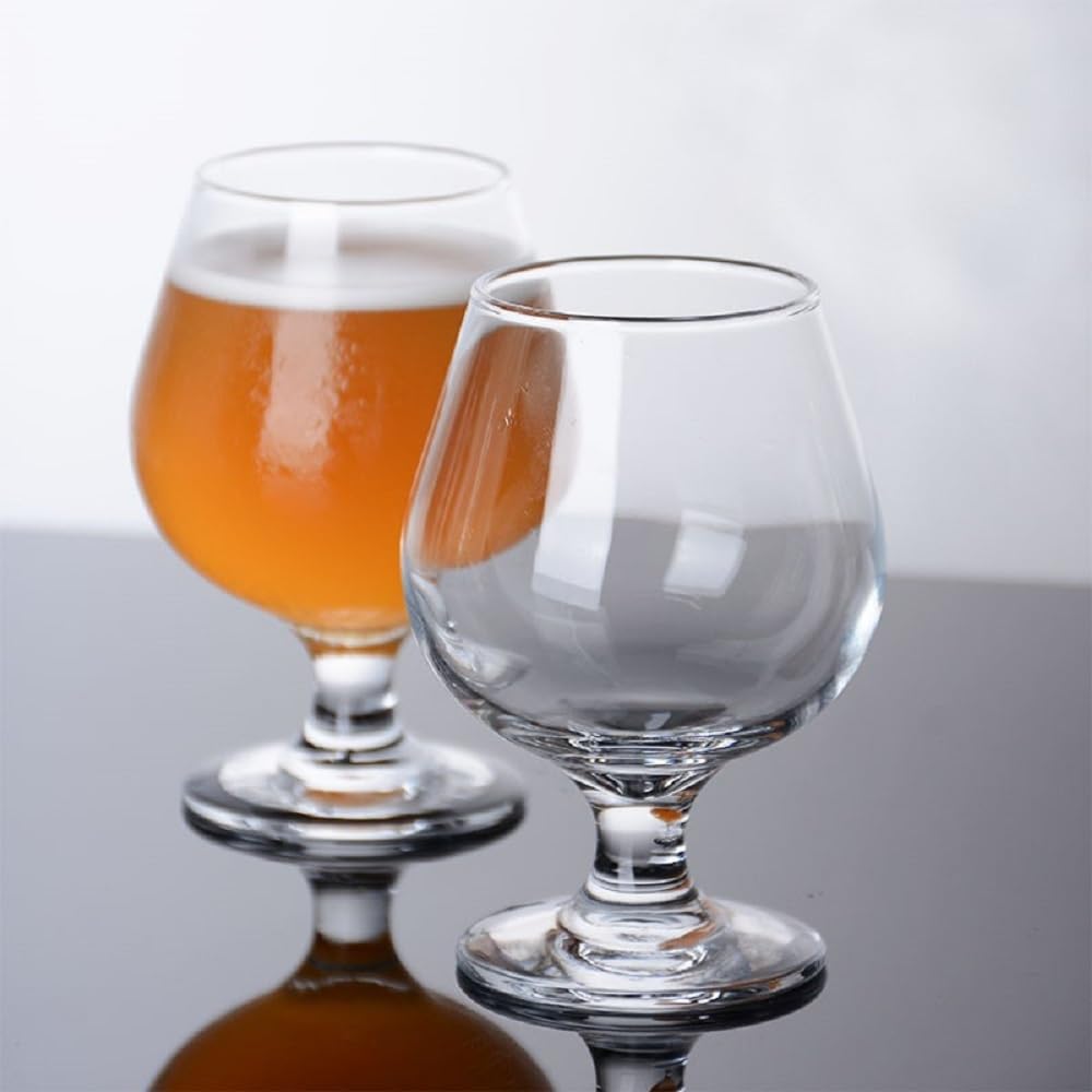 Brandy Glasses - Passaro Clear Glass Set -8