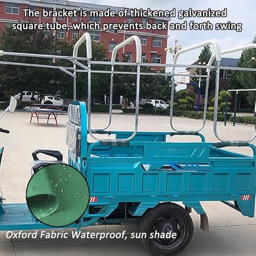 Housse pour tricycle électrique bâche cargo étanche