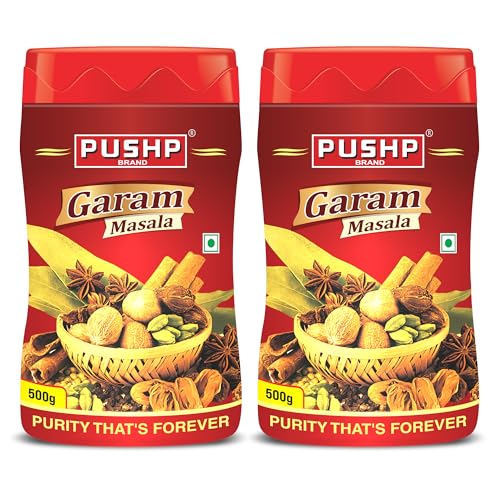 Image of Pushp Brand Garam Masala Jar (500) (Pack of 2)
