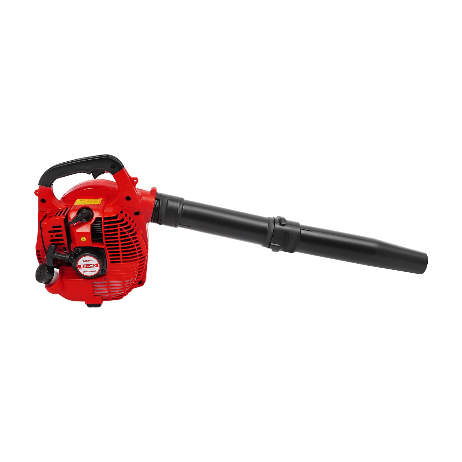 Soplador de hojas manual de 2 tiempos de 25,4 cm³, soplador de hojas de gas de 0,75 kW para remover la nieve y eliminar el polvo, soplador de gasolina para patio, calle, invernadero
