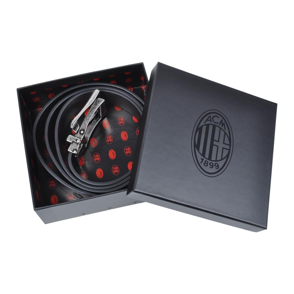 AC Milan Pasek unisex dla dorosłych, czarne, XL