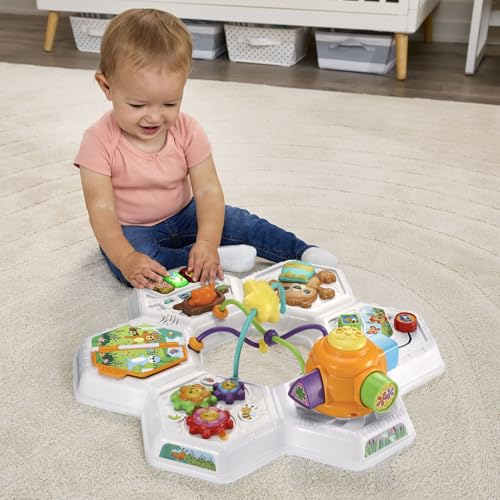 VTech Buzz and Learn Activity Table with Seven Interactive Play Zones, Blue - image 5