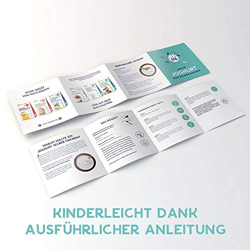 Fairment Bio Joghurtkulturen für Naturjoghurt - Joghurtferment Starterkulturen für bis zu 30x 1 Liter Naturjoghurt zum Selber Machen - Image 3