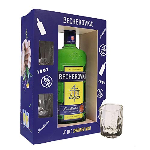 Die 10 schönsten Ausflugsziele in Karlovy Vary Becherovka Original Set mit 2 Gläser (1 x 0,7l)