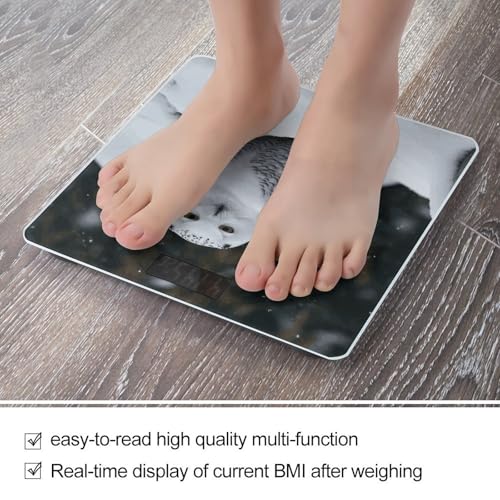Báscula digital inteligente para baño con pantalla grande miniatura 5