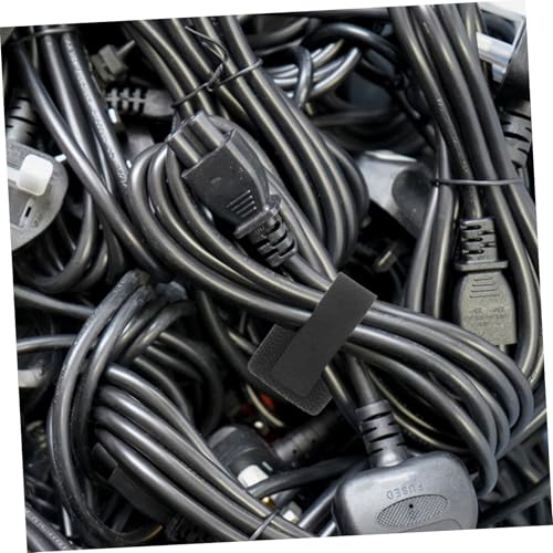 10 unidades de Organizadores Reutilizables para Cables con Adhesivo Fuerte para Gestión de Cables de Electrodomésticos y Carga, Correas Adhesivas para Escritorio y Organización de Cocina miniatura 6