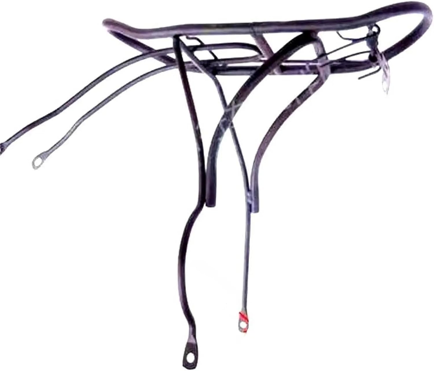 20-Inch Folding Bike Cargo Rack with Disc Brake Mount & Hardware, Tailstock Rear Luggage Holder