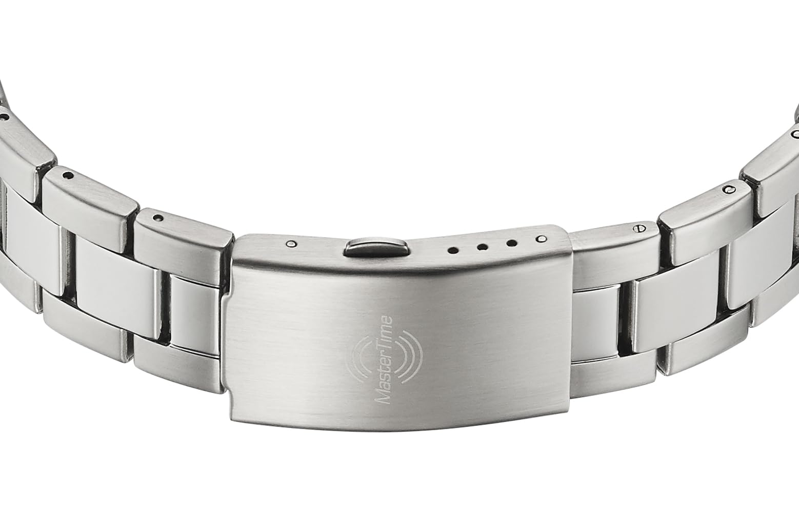 Master Time Funk Quarz Herren Uhr Analog-Digital mit Edelstahl Armband MTGA-10300-12M