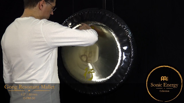 Mazza Risonante Per Gong Sonic Energy - Testa Gomma 25mm - Per Meditazione E Terapia Sonora - Foto 4