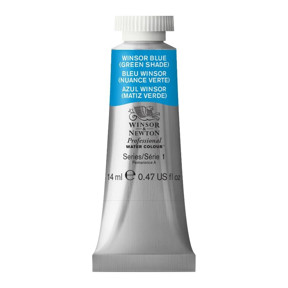Winsor & Newton Acuarela Profesional - Pintura de Acuarela, Alta Luminosidad, Resistente a la Luz, Calidad de Archivo, Tubo de 5ML, Color Verde De Perileno — view 137