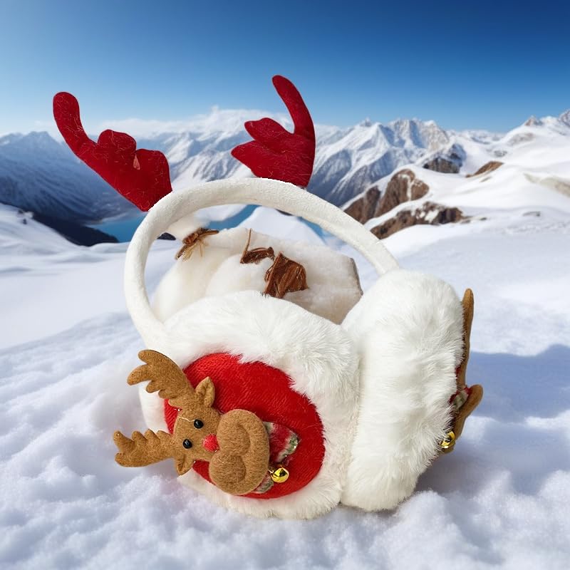 Children's Cartoon Cute Plush Warm-Keeping Earmuffs Cute Baby Winter Warm Girl Earmuffs2