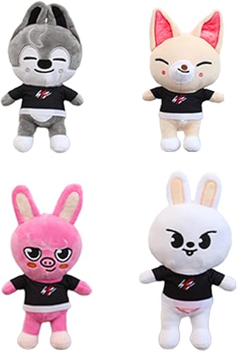 Vista 9 de Muñeco de peluche de 8 piezas, creativo juguete de peluche suave de dibujos animados, regalo para fanáticos, decoraciones de fiesta coleccionables