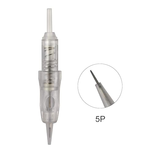 Miniatura 5 de Agujas de sombreado de maquillaje permanente 5R Agujas de sombreado de cejas para máquina de maquillaje permanente (5RL)