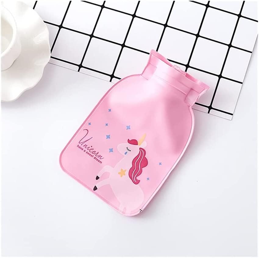 Hot Water Bottle, Winter Cute Warmer Bags Mini Hot Water Bottle Cartoon Hand Wamrer Water-Filling Hot Water Bag for Women Warm Warming Bag (Color : Random Style 1) (Color : Random Style 1)