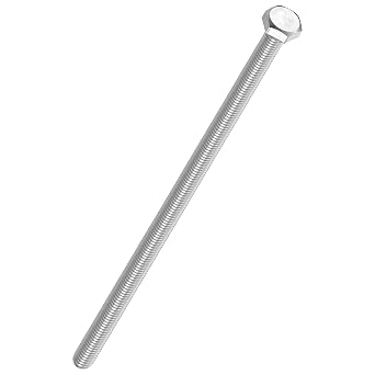 4Pcs Hex Head Screw Bolt-M6-1x140 304 SS Grade A2-70 Fully Threaded
