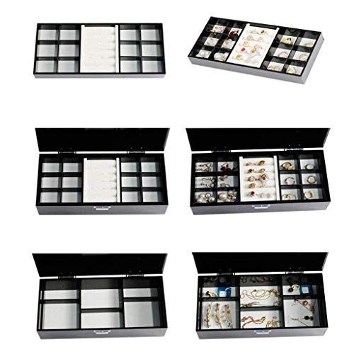 Boîtes à bijoux en acrylique le coffret cadeau idéal avec 19 compartiments - 3