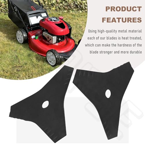 BERPSE (2 Pack) 530402967 3-Point Electric Edger Blade 8-1/2 Inch Compatible with Husqva-RNA Craftsman Jonsered Cutting and Edging Grass, Replaces 85718 by BERPSE - Image 6