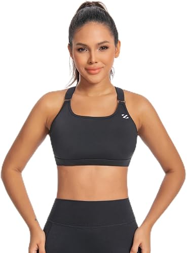 Women's Sport Bra, High Impact Sports Bras for Women Yoga and Running Bra