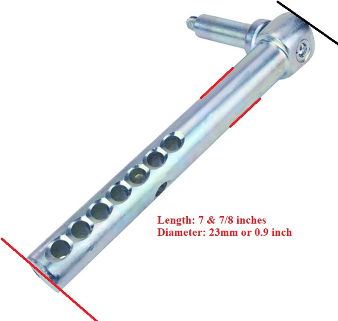 3PC New Mower Deck Gauge Wheel Arms Set For John Deere AM120680 AM120681
