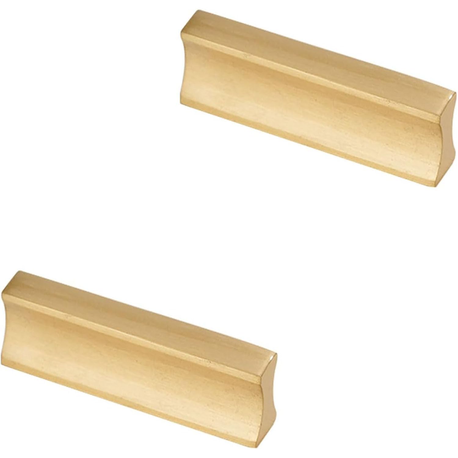 Poignées boutons pour placard et commode en laiton doré entraxe 96mm