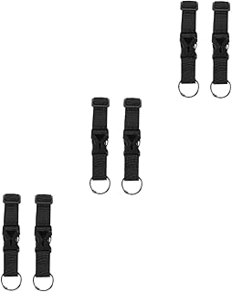 6 Pçs Mochila Cabide Alça Ajustável Mochila De Viagem Bagagem Acessórios De Viagem Alças De Mala Ao Ar Livre Cintos De Mala Alça Ajustável Bagagem Ao Ar Livre Suprimentos De