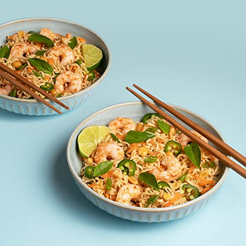 Maruchan Ramen Noodle Soup, 24 Count 10 Flavor Variety Pack With By The Cup Chopsticks #TOP6