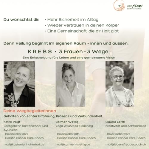 Folge 41: ReFlow - Krebs. 3 Frauen. 3 Wege