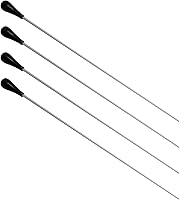 Vista 42 de Othmro 4 punteros telescópicos huecos para profesores, puntero de enseñanza para aula, puntero retráctil de mano de metal de longitud extendida