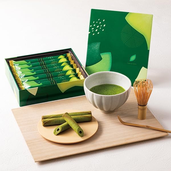 Amazon | ヨックモック抹茶シガール オゥ マッチャ 14本入り スイーツ