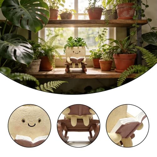 Pot de fleurs à bascule anti-pourrissement pour plantes d'intérieur - 4