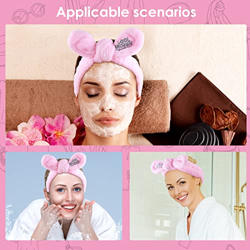 WLLHYF Viso Lavaggio Trucco Fascia Spa Fasce