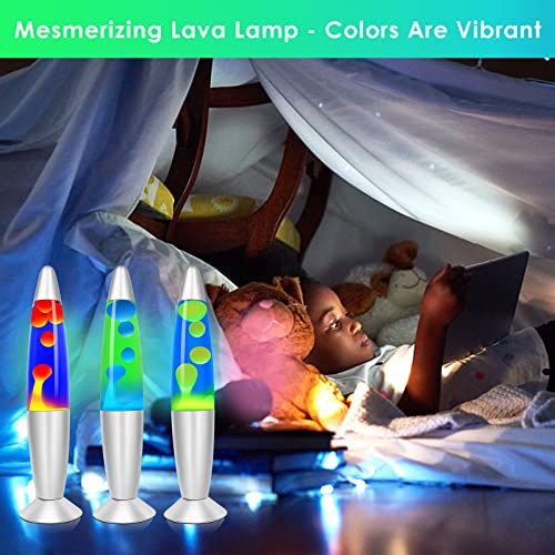 16Inches Lava Lamp Purple And Orange For Kids And Adults- Big Motion Lava Night Lights With Purple Blue Liquid Orange Wax, Gifts For Teens Boys Girls #TOP4