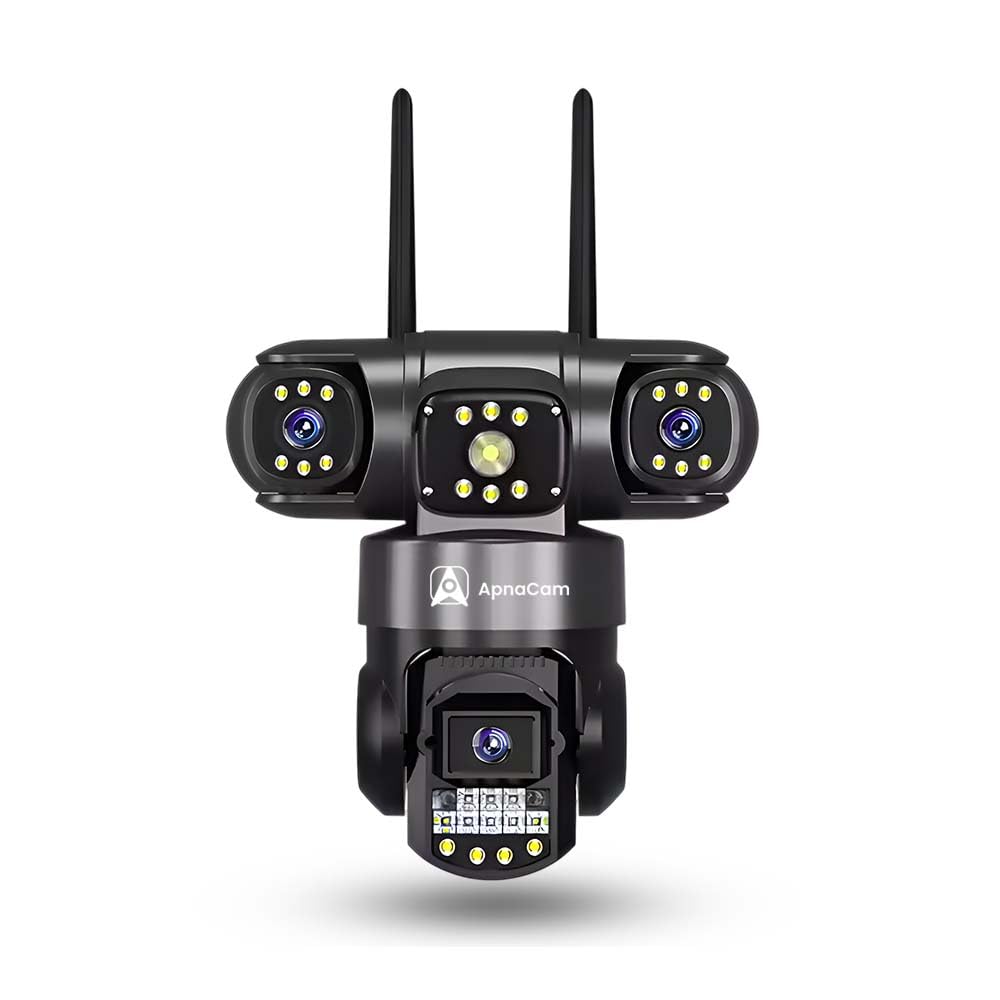 ApnaCam 4G 5MP Sim Base 3 Lens CCTV Camera PTZ/Security Camera, Water Proof, 2 Way Talk, Cloud Storage, Ai Motion Detect,SD Card, CCTV for Home, Color Night Vision-image-42