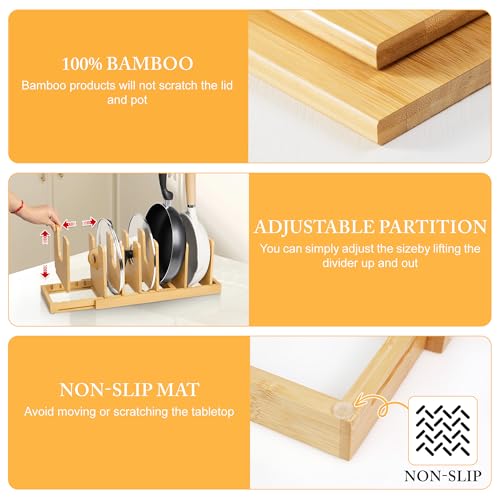 MinBoo-Bamboo-Expandable-Pot-Lid-Organizer-Pot-and-Pan-Organizer-Drawer-Organizer-for-Pot-Lids-Adjustable-10-U-Shaped-Dividers-for-Kitchen-Cabinet-Organizers-and-Storage-Bamboo-1