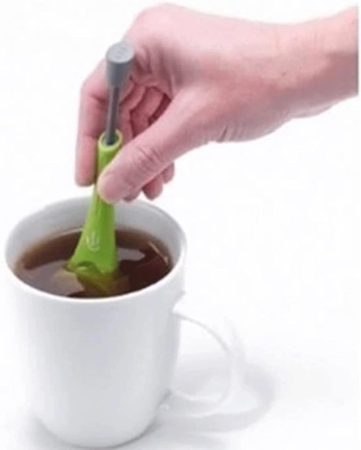 Tea Filters Tea Infuser Built-in plunger Healthy Intense Flavor Reusable bag Plastic &Coffee Strainer Measure Swirl Steep Stir&Press