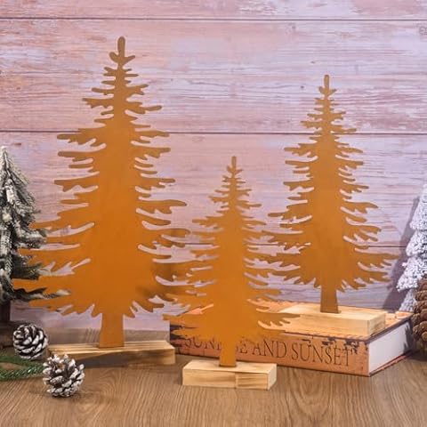 IDATOO Metal Christmas Tree Decor Cover