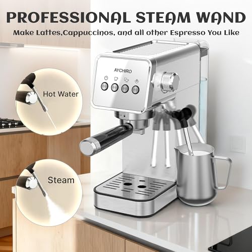 Professional Espresso Machine with Milk Frother