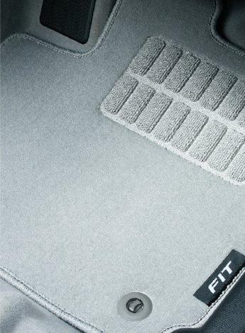 Honda Fit Floor Carpet Mat Light Gray for CVT 7AT Vehicles 2016 11 - Modification 08P14-T5A-022
