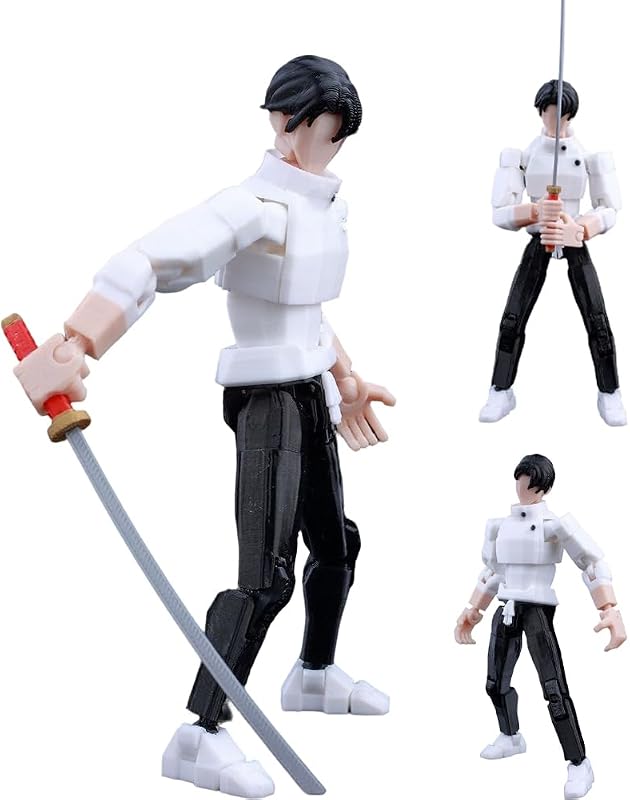 JJK Figure Okkotsu Yūta and Orimoto Rika Figures 3D Printed Anime JJK Action Figure, Movable Joints Interchangeable Prats, PVC Desktop Decoration Collectible