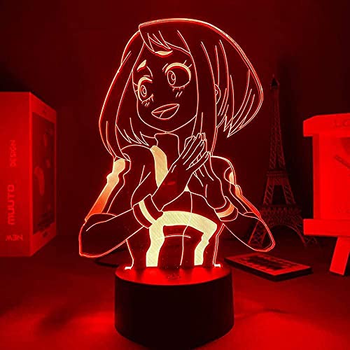 JYDNBGLS Anime led Nachtlampje Anime 16 Kleuren Remote Beste Verjaardag Kerst Anime Geschenken Anime Mijn Hero Academia… - Image 5